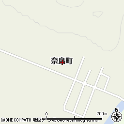 北海道岩見沢市奈良町周辺の地図