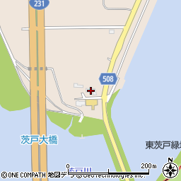 茨戸ガーデン周辺の地図