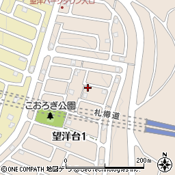 小樽四ツ葉学園クローバー３周辺の地図