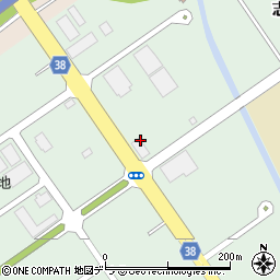 北海道中央バス株式会社　岩見沢営業所周辺の地図