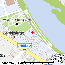 北海道石狩市花川北７条2丁目12周辺の地図