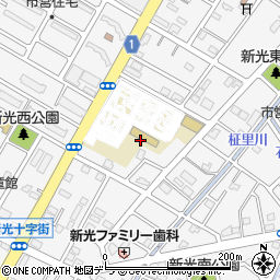 恵新学園小樽自動車学校周辺の地図