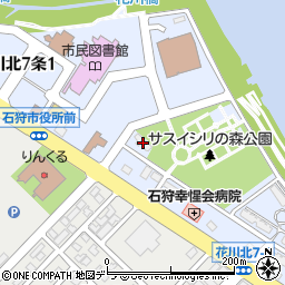 北海道石狩市花川北７条2丁目11周辺の地図