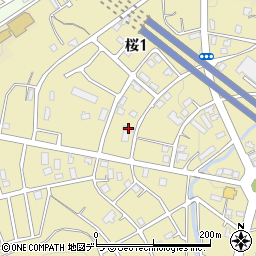 桜マンション周辺の地図