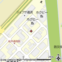 くまだ札幌支店周辺の地図