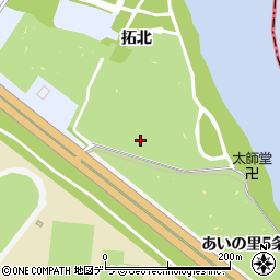 あいの里公園・茨戸川緑地管理事務所周辺の地図