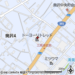 トーヨーリトレッド周辺の地図