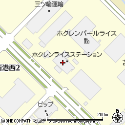 株式会社暁運輸　石狩営業所周辺の地図