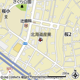 カーコンビニ倶楽部北海道産業　小樽店周辺の地図