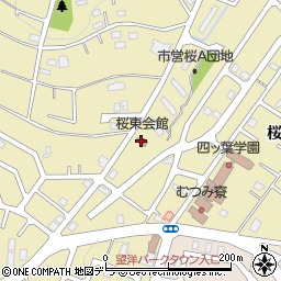 桜東住宅会館周辺の地図