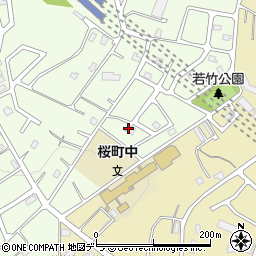 北海道小樽市若竹町24周辺の地図