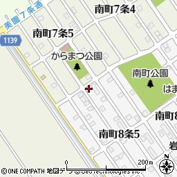 イースタンハイツ南町周辺の地図