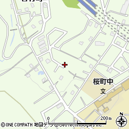 北海道小樽市若竹町25周辺の地図