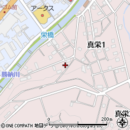 〒047-0003 北海道小樽市真栄の地図