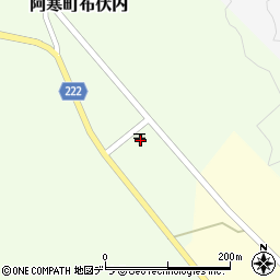 北海道釧路市阿寒町布伏内２２線北41周辺の地図