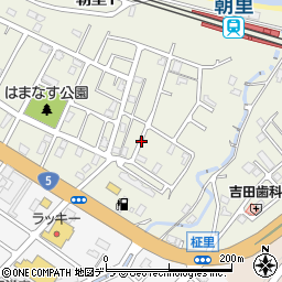 北海道小樽市朝里3丁目周辺の地図