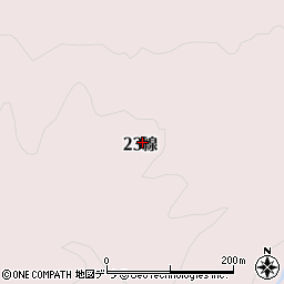 北海道釧路市阿寒町布伏内甲（２３線）周辺の地図