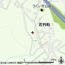 北海道小樽市若竹町28周辺の地図
