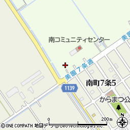 北海道岩見沢市南町81周辺の地図
