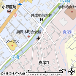 真栄町会周辺の地図