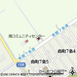 北海道岩見沢市南町83周辺の地図