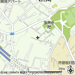 北海道小樽市若竹町21周辺の地図