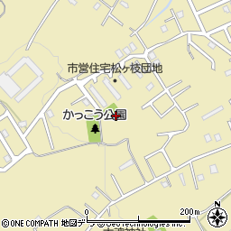 北海道小樽市松ケ枝周辺の地図