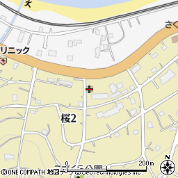 セイコーマート桜町店周辺の地図