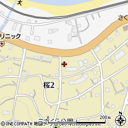 セイコーマート桜町店周辺の地図