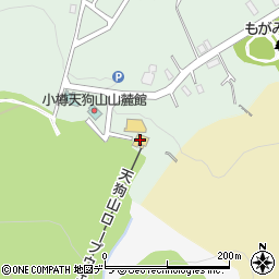 小樽天狗山スキー場周辺の地図