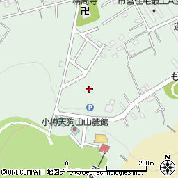 小樽天狗山スキー学校周辺の地図