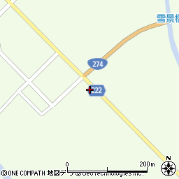 北海道釧路市阿寒町布伏内２２線北52周辺の地図