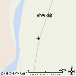 北海道河東郡士幌町士幌幹西３線周辺の地図
