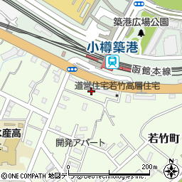 明光義塾小樽築港駅前教室周辺の地図