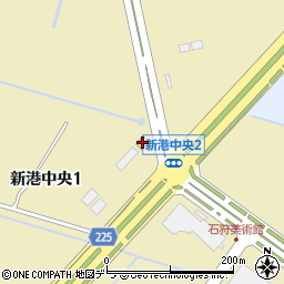 セイコーマート新港中央店周辺の地図