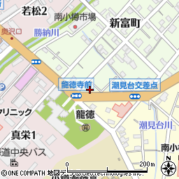 北海道小樽市新富町15-13周辺の地図