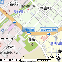 北海道小樽市新富町15-14周辺の地図