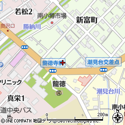 北海道小樽市新富町15-16周辺の地図