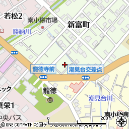北海道小樽市新富町15周辺の地図