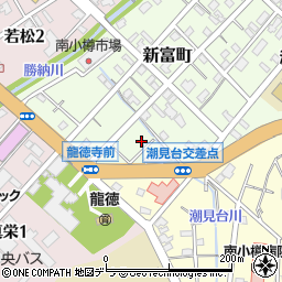 北海道小樽市新富町15-3周辺の地図