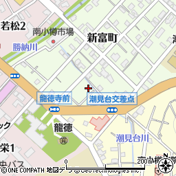 北海道小樽市新富町15-2周辺の地図