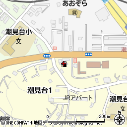 ＥＮＥＯＳ小樽インターＳＳ周辺の地図