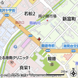 北海道小樽市新富町13-9周辺の地図
