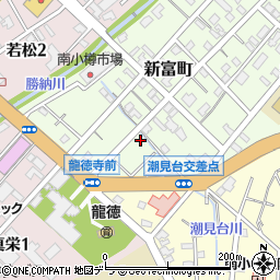 北海道小樽市新富町15-20周辺の地図