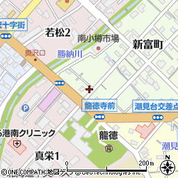 北海道小樽市新富町13-6周辺の地図