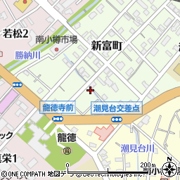 北海道小樽市新富町15-1周辺の地図