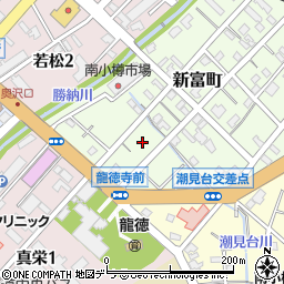 北海道小樽市新富町14-5周辺の地図