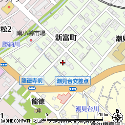 北海道小樽市新富町10-21周辺の地図