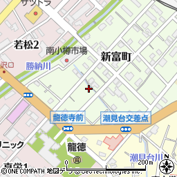 北海道小樽市新富町14-4周辺の地図