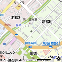 北海道小樽市新富町13-3周辺の地図